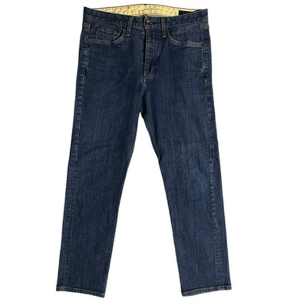 Rag & Bone Jeans Mens 31x27 Blue Straight Leg‎ Linen Rinse Denim Button Fly USA